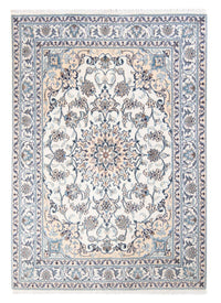 Alfombra Persa - Nain - Real - 198 x 152 cm - crema