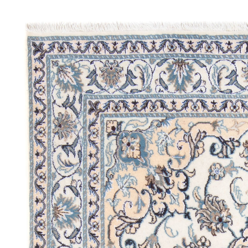 Alfombra Persa - Nain - Real - 198 x 152 cm - crema