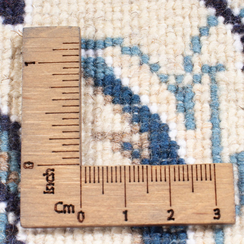 Alfombra Persa - Nain - Real - 198 x 147 cm - azul oscuro