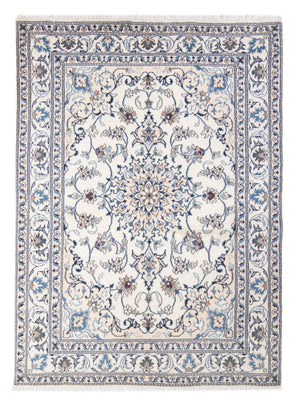 Alfombra Persa - Nain - Real - 195 x 152 cm - crema