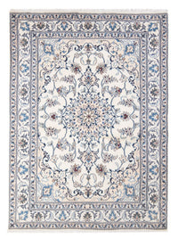 Alfombra Persa - Nain - Real - 195 x 152 cm - crema