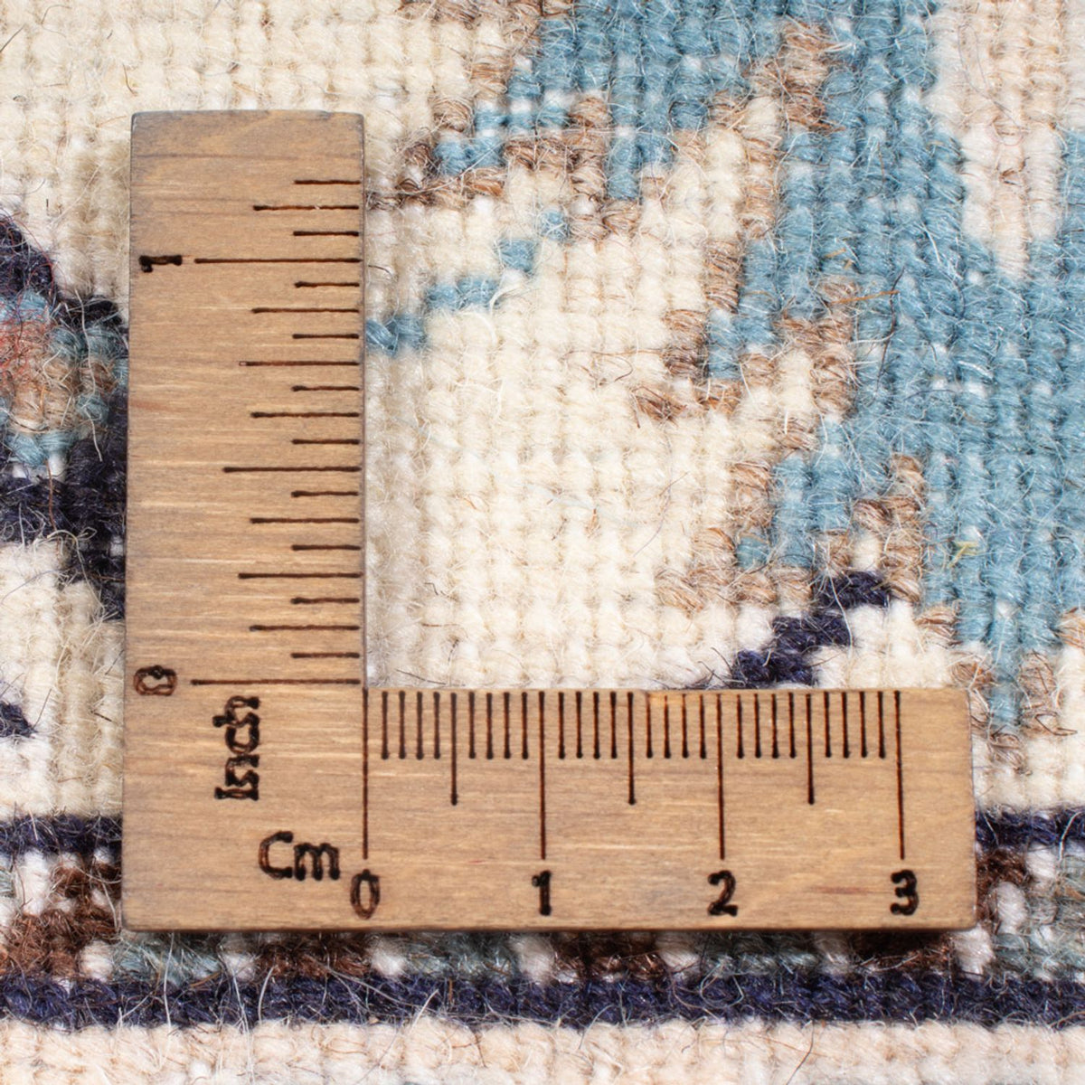 Alfombra Persa - Nain - Real - 195 x 152 cm - crema