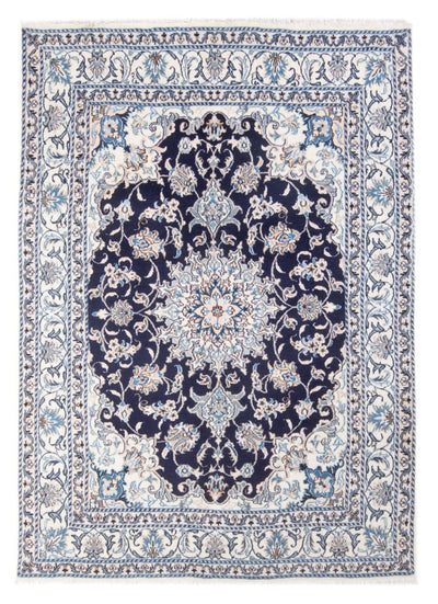 Nain - 9La Alfombra 145x201cm - Alfombra persa - azul oscuro