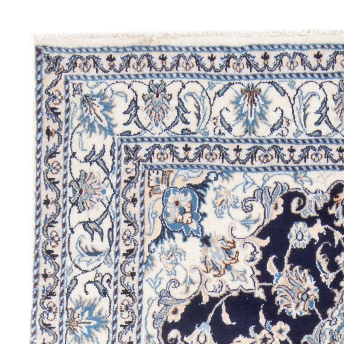 Nain - 9La Alfombra 145x201cm - Alfombra persa - azul oscuro