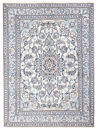 Alfombra Persa - Nain - Real - 197 x 145 cm - crema