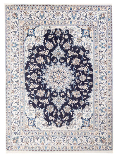 Nain - 9La Alfombra 145x200cm - Alfombra persa - azul oscuro