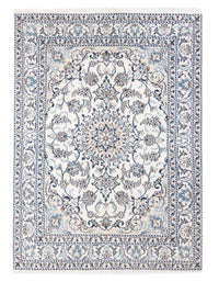 Alfombra Persa - Nain - Real - 212 x 146 cm - crema