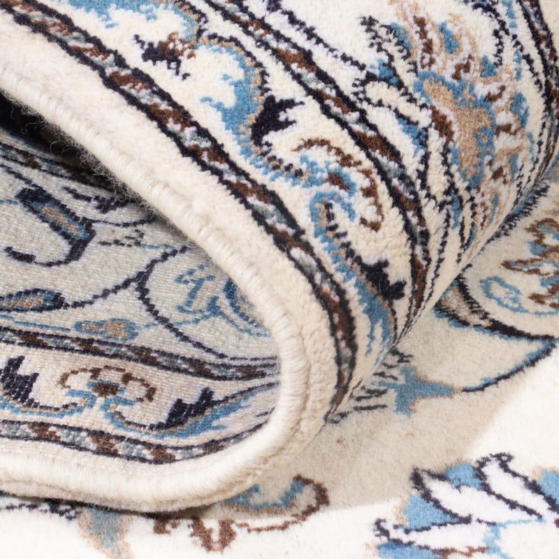 Alfombra Persa - Nain - Real - 212 x 146 cm - crema