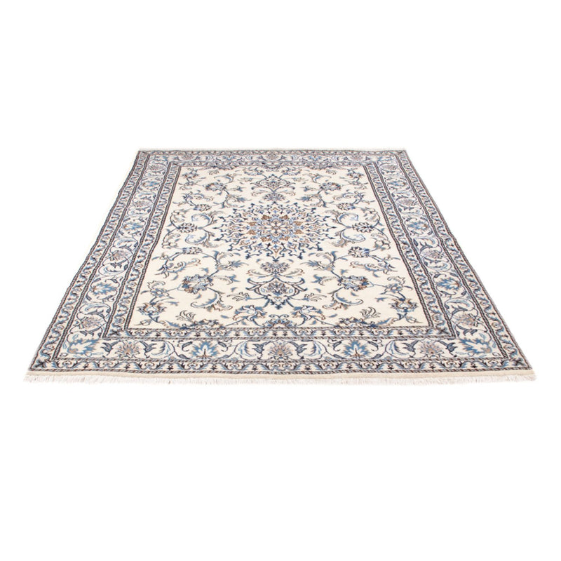 Alfombra Persa - Nain - Real - 212 x 146 cm - crema