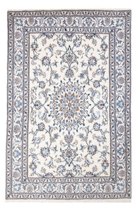 Alfombra Persa - Nain - Real - 204 x 147 cm - crema