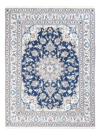 Alfombra Persa - Nain - Real - 201 x 146 cm - azul