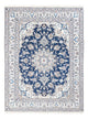 Nain - 9La Alfombra 146x201cm - Alfombra persa - azul