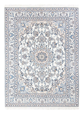 Alfombra Persa - Nain - Real - 196 x 143 cm - crema
