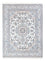 Alfombra Persa - Nain - Real - 196 x 143 cm - crema
