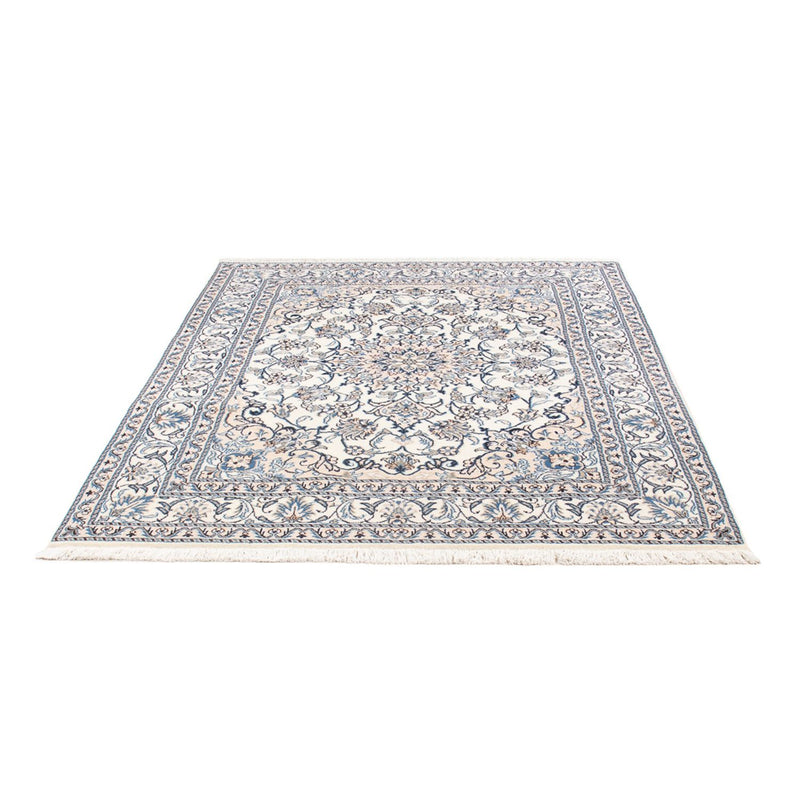 Alfombra Persa - Nain - Real - 196 x 143 cm - crema