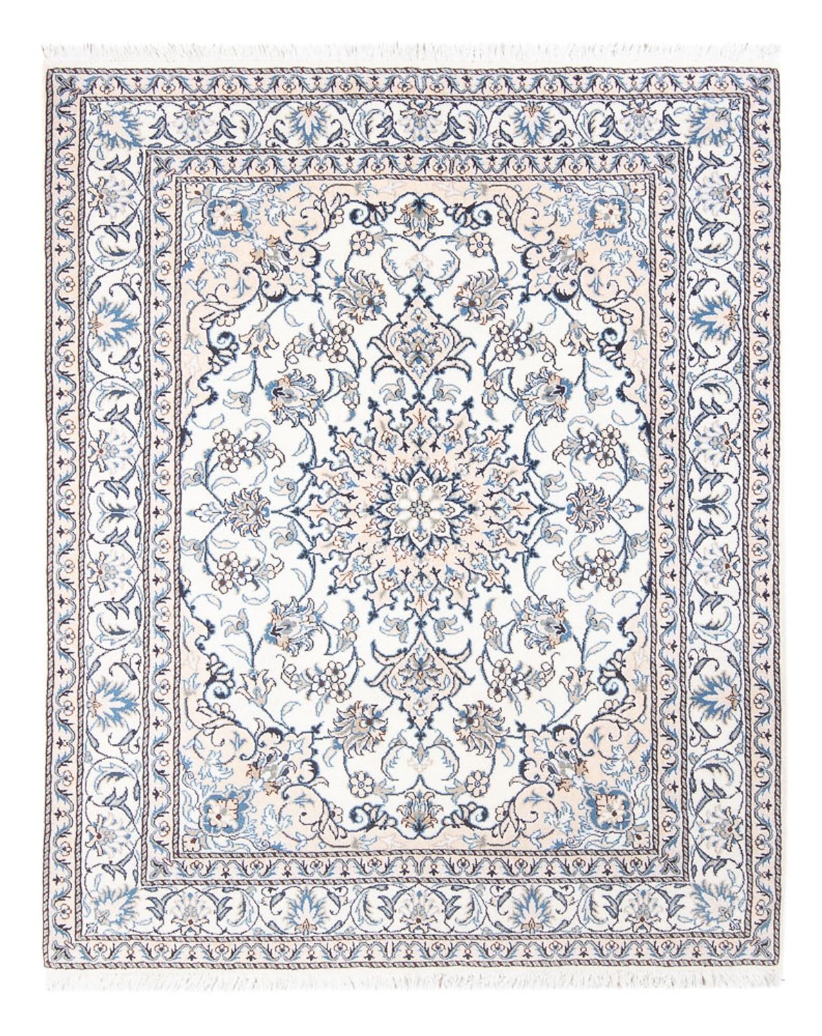 Alfombra Persa - Nain - Real - 190 x 151 cm - camello