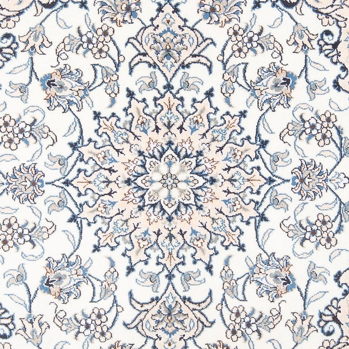 Alfombra Persa - Nain - Real - 190 x 151 cm - camello