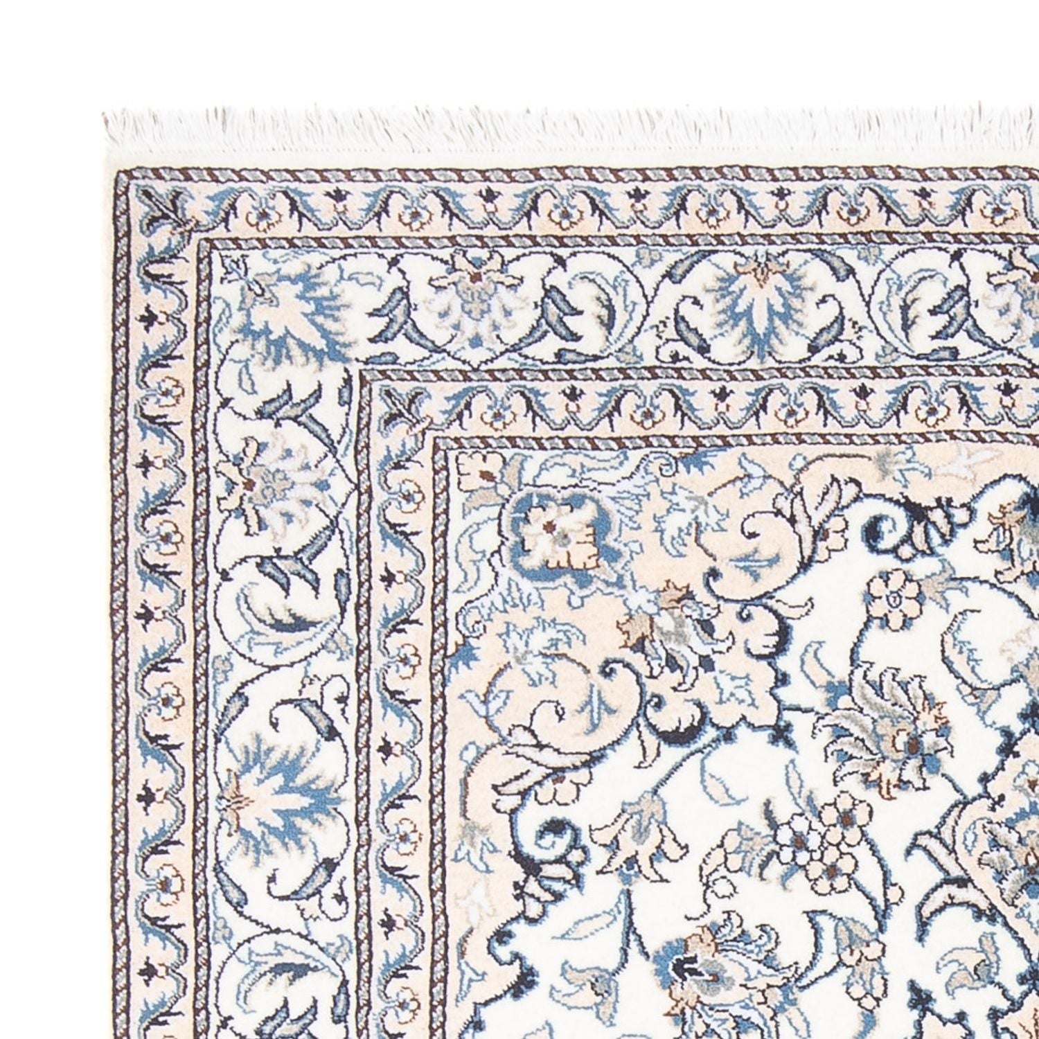 Alfombra Persa - Nain - Real - 190 x 151 cm - camello