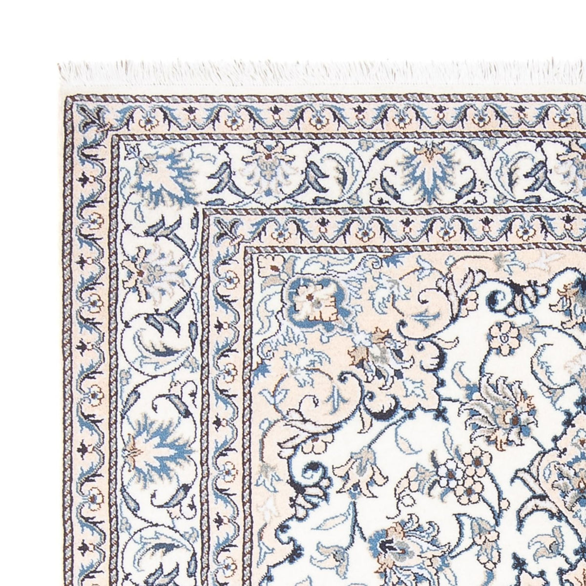 Alfombra Persa - Nain - Real - 190 x 151 cm - camello