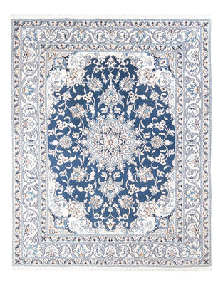 Alfombra Persa - Nain - Real - 194 x 152 cm - azul