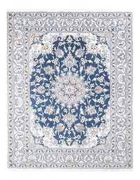 Alfombra Persa - Nain - Real - 194 x 152 cm - azul