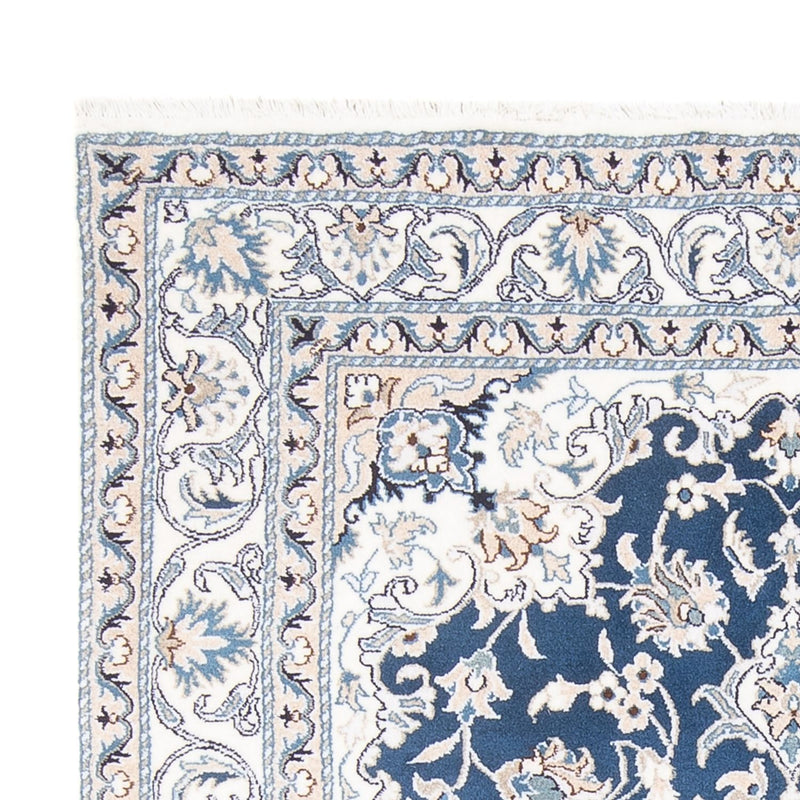 Alfombra Persa - Nain - Real - 194 x 152 cm - azul