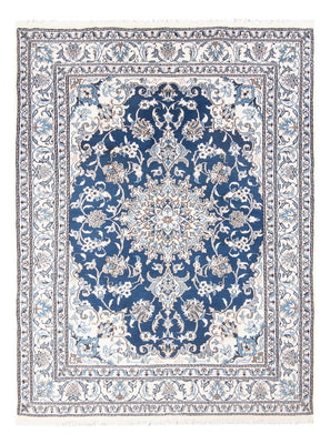 Alfombra Persa - Nain - Real - 207 x 151 cm - azul