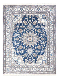 Alfombra Persa - Nain - Real - 207 x 151 cm - azul