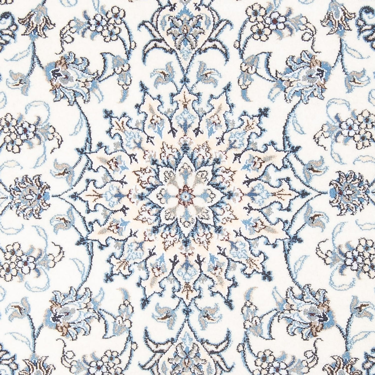 Alfombra Persa - Nain - Real - 200 x 150 cm - crema