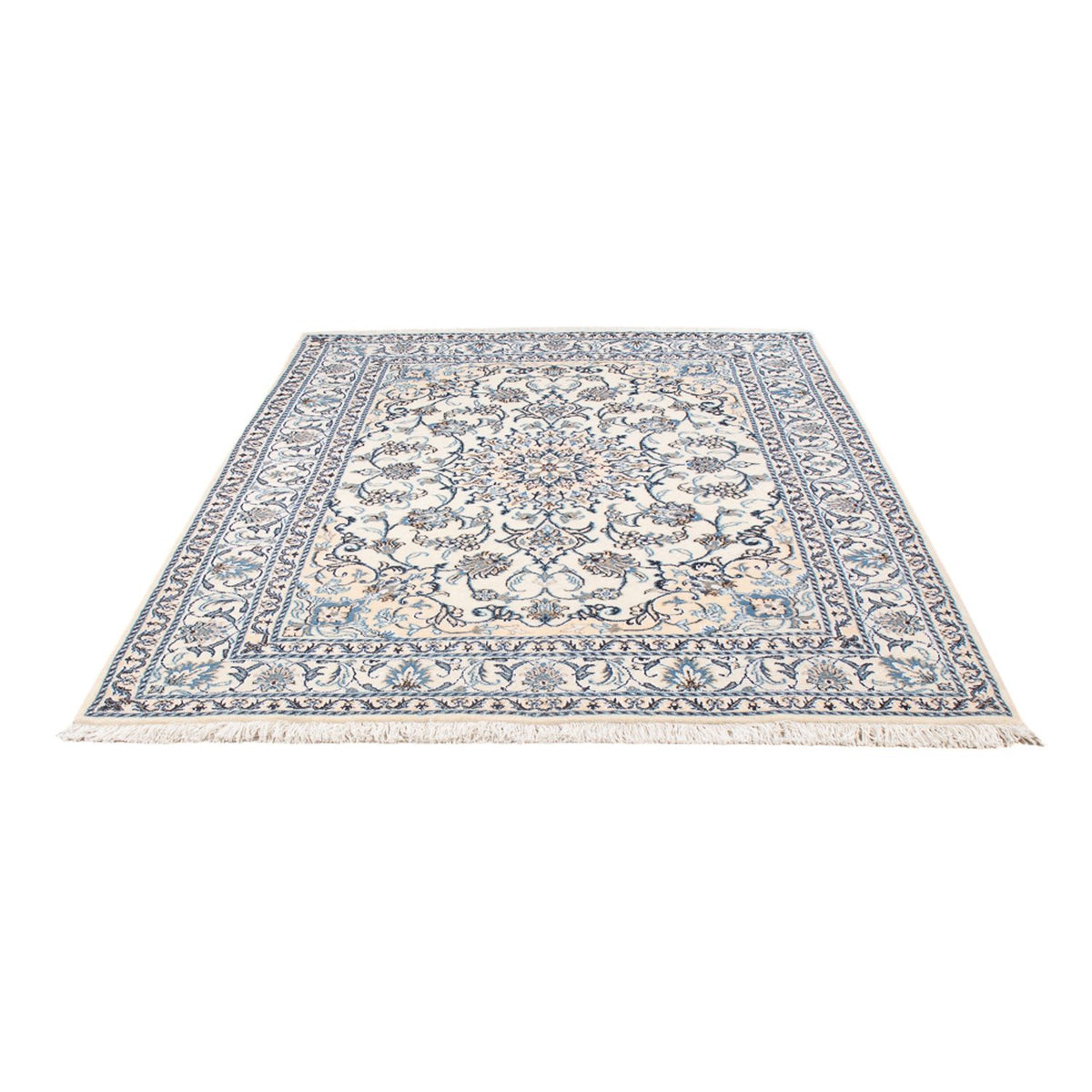 Alfombra Persa - Nain - Real - 200 x 150 cm - crema