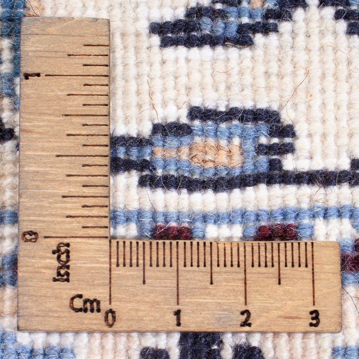 Alfombra Persa - Nain - Real - 207 x 145 cm - azul oscuro