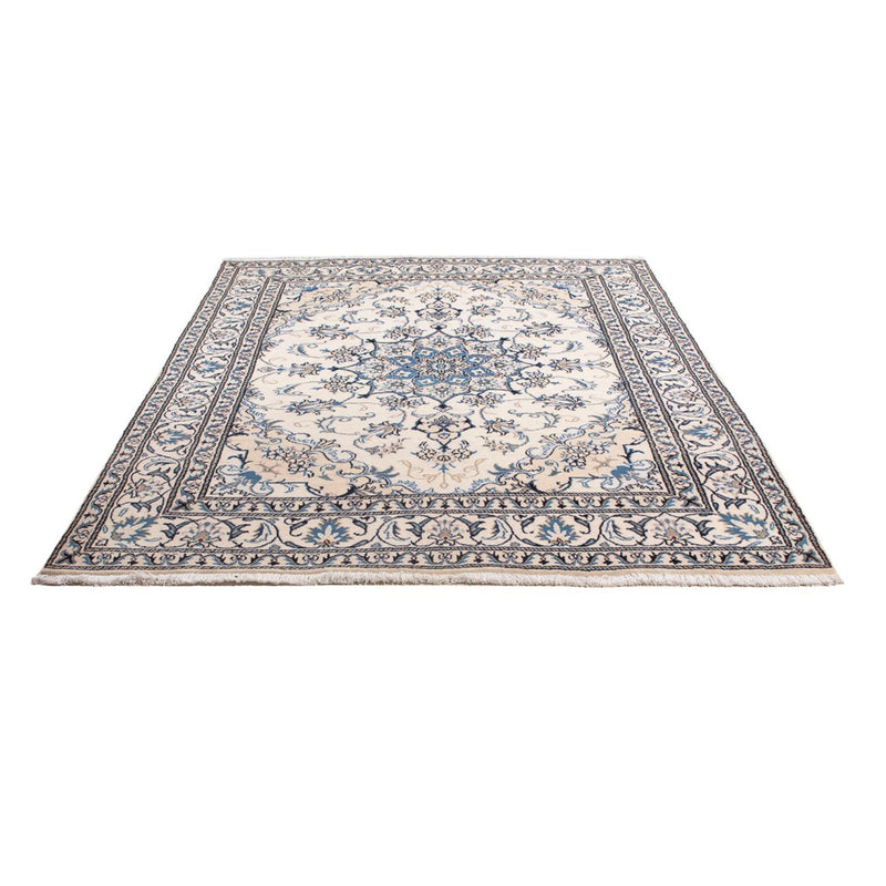 Alfombra Persa - Nain - Real - 207 x 150 cm - crema