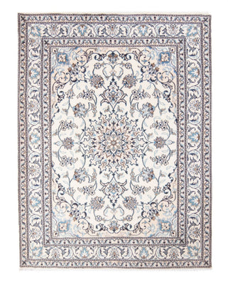 Alfombra Persa - Nain - Real - 194 x 143 cm - crema