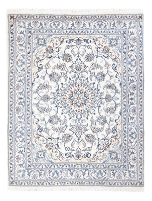 Alfombra Persa - Nain - Real - 207 x 150 cm - crema