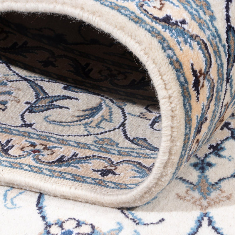 Alfombra Persa - Nain - Real - 207 x 150 cm - crema