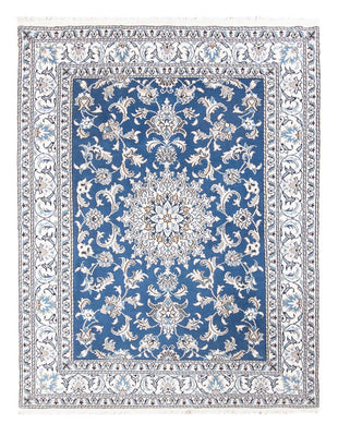 Alfombra Persa - Nain - Real - 193 x 148 cm - azul