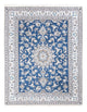Nain - 9La Alfombra 148x193cm - Alfombra persa - azul