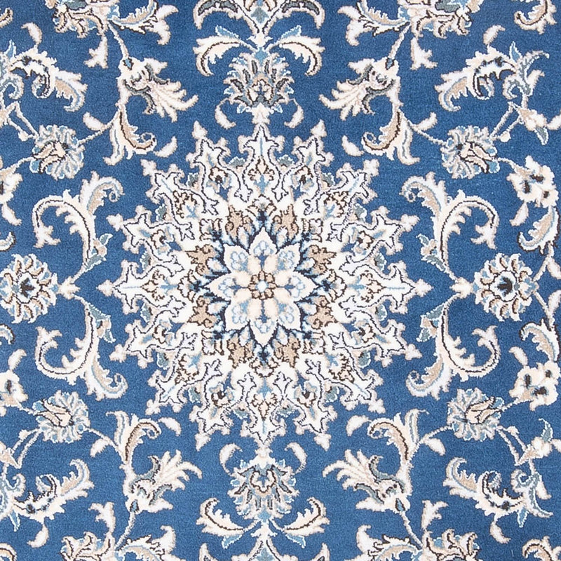 Alfombra Persa - Nain - Real - 193 x 148 cm - azul