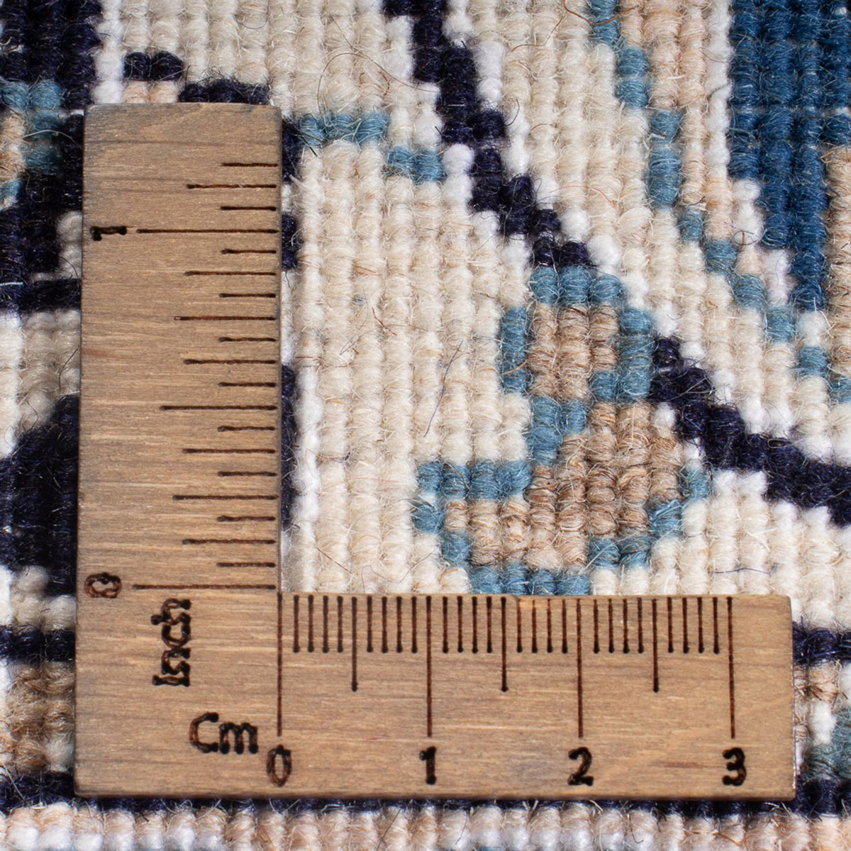 Alfombra Persa - Nain - Real - 193 x 148 cm - azul