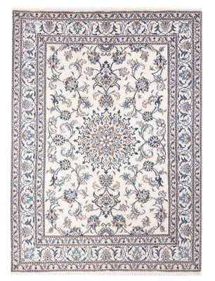 Alfombra Persa - Nain - Real - 213 x 150 cm - crema
