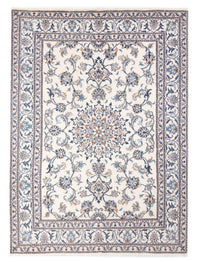 Alfombra Persa - Nain - Real - 213 x 150 cm - crema