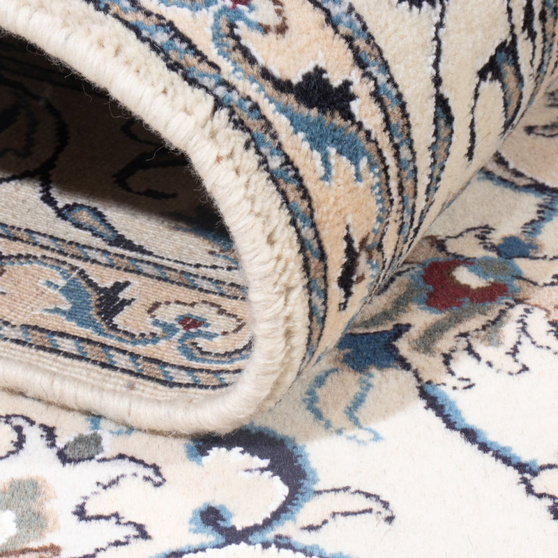 Alfombra Persa - Nain - Real - 213 x 150 cm - crema