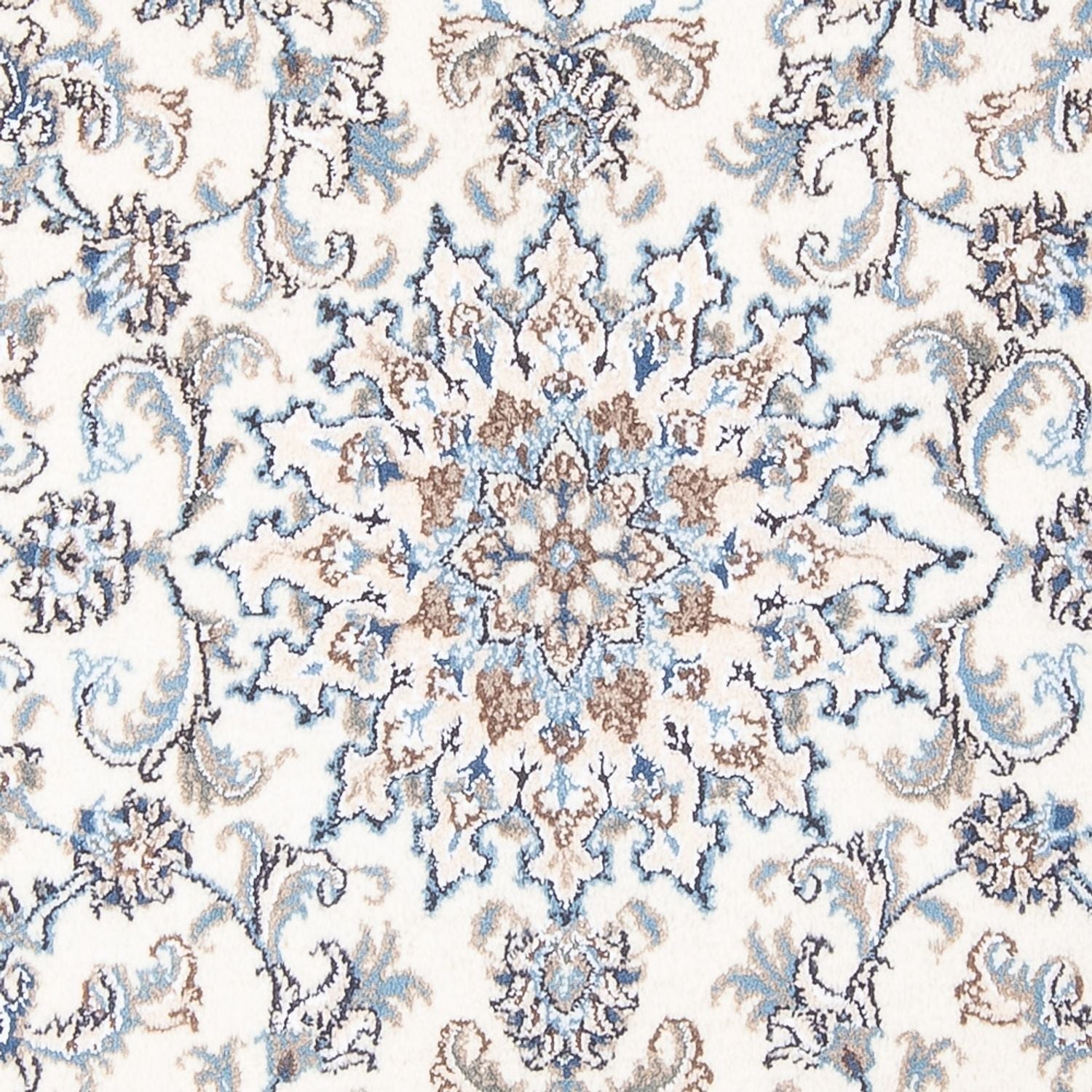 Alfombra Persa - Nain - Real - 196 x 150 cm - crema