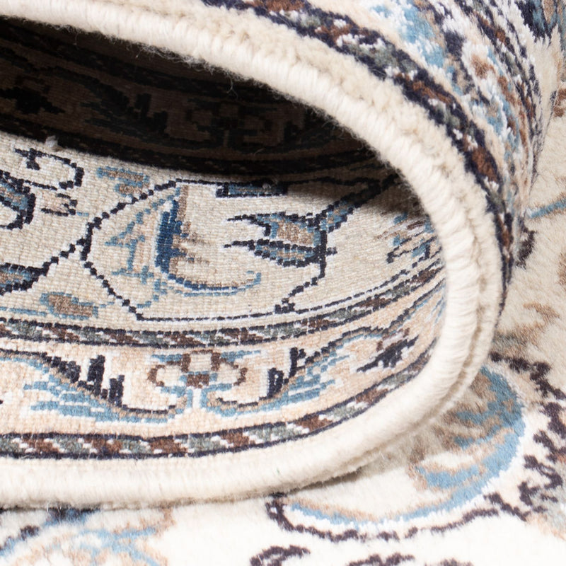 Alfombra Persa - Nain - Real - 196 x 150 cm - crema