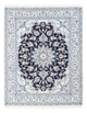 Nain - 9La Alfombra 146x205cm - Alfombra persa - azul oscuro