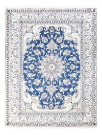 Alfombra Persa - Nain - Real - 196 x 151 cm - azul