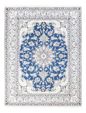 Alfombra Persa - Nain - Real - 196 x 151 cm - azul