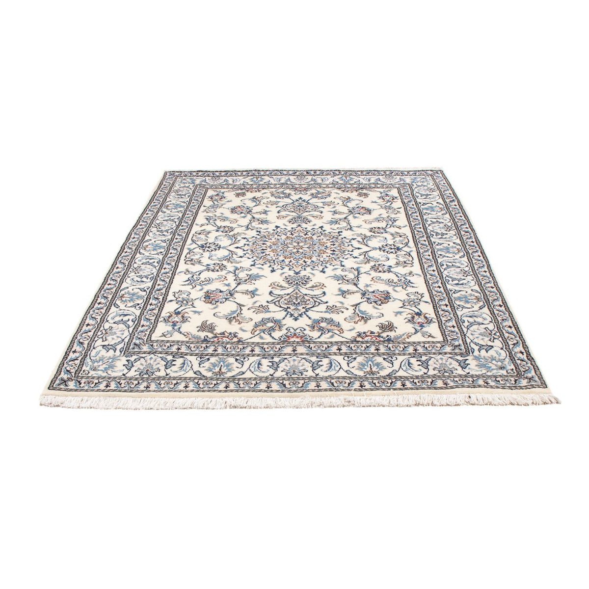 Alfombra Persa - Nain - Real - 205 x 150 cm - crema