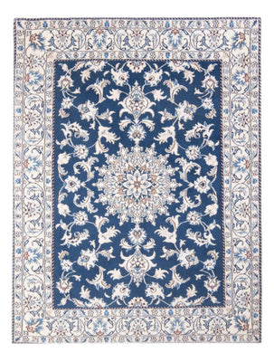 Alfombra Persa - Nain - Real - 199 x 149 cm - azul