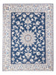 Nain - 9La Alfombra 149x199cm - Alfombra persa - azul